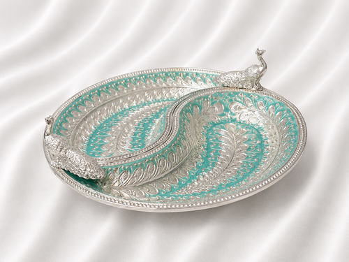 Peacock Leaf Tray